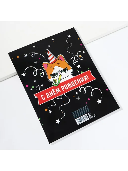 Страна Карнавалия Конверт для денег, открытка на День Рождения, 6 листов, 16.5, черный, фото 6