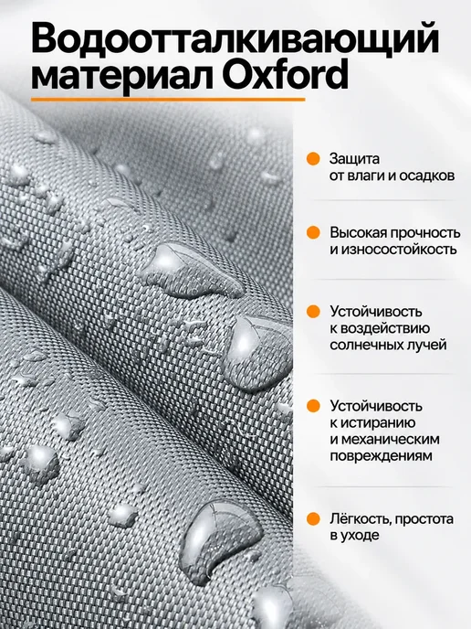 ФОЛИАЛ АВТО Тент чехол на машину всесезонный от снега, дождя, солнца, для внедорожника и кроссовера, фото 5