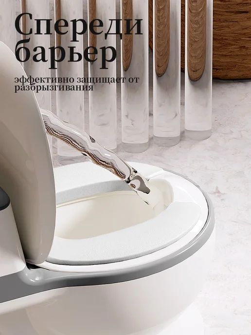 CANDY BABY Горшок детский-унитаз с мягким ободком Музыка отсутствует, белый, фото 5
