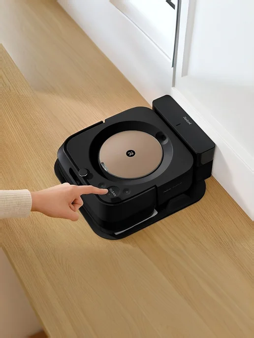 iRobot Моющий робот Braava Jet m6 черный, черный, фото 4
