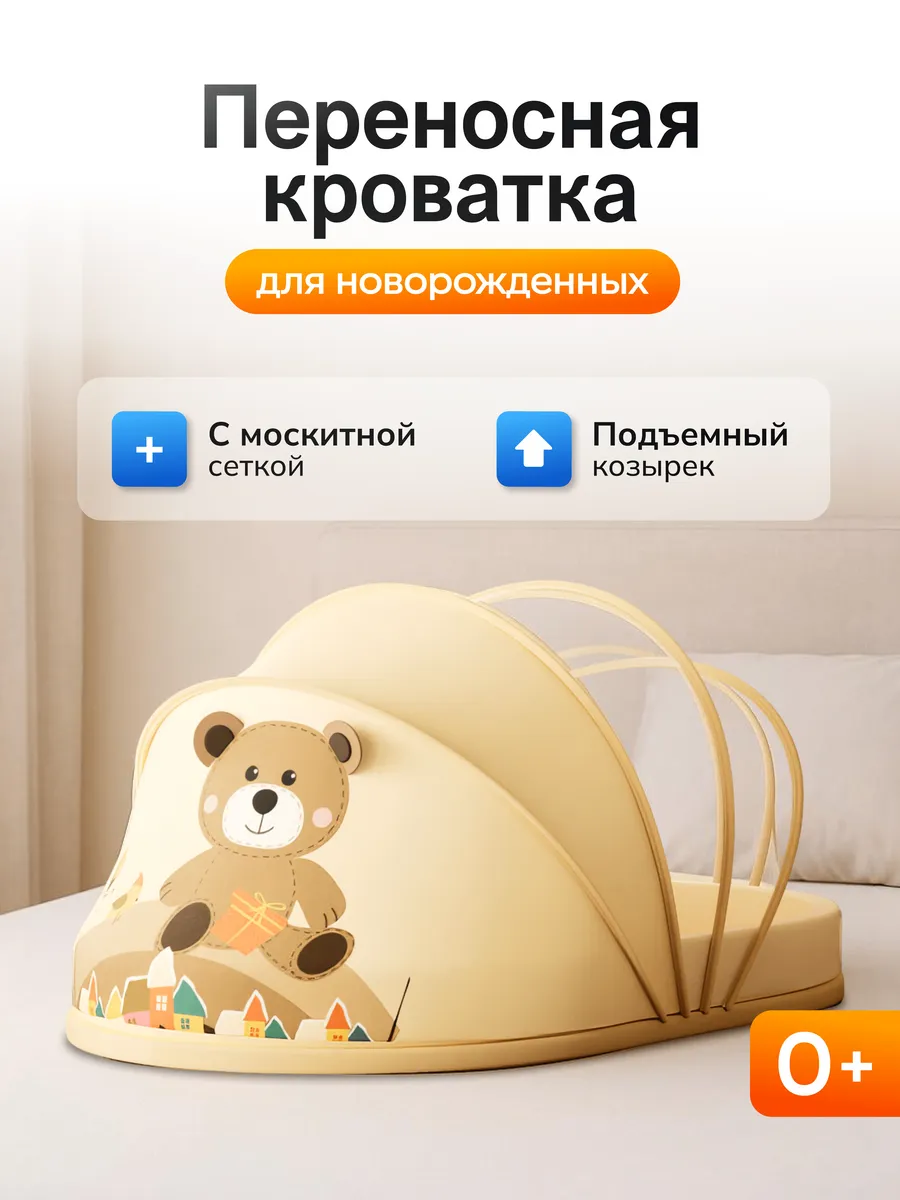 Кроватка для новорожденного переносная