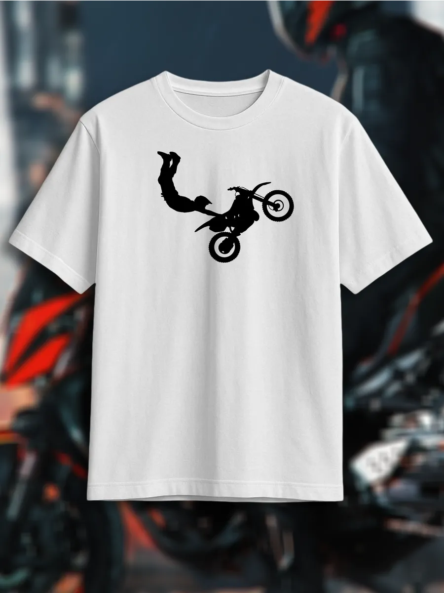 Футболка спорт Мотоцикл Motocycles