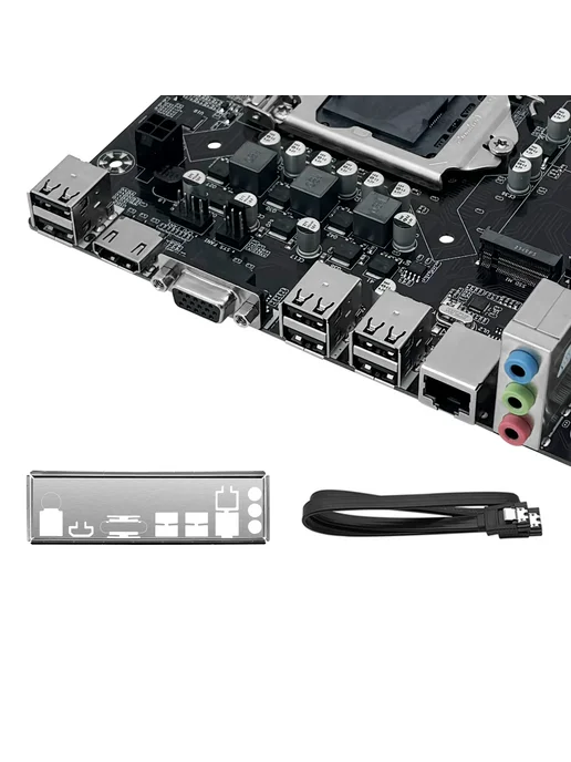 MAHCINIST Материнская плата LGA 1155 H61 DDR3 VGA HDMI M-ITX, вариант, фото 3