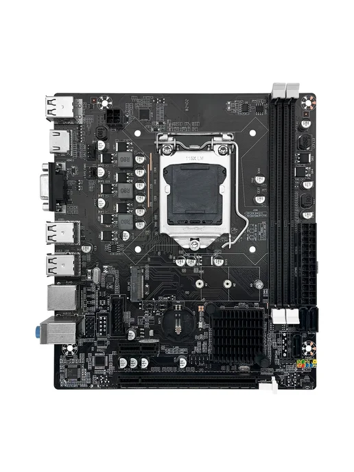 MAHCINIST Материнская плата LGA 1155 H61 DDR3 VGA HDMI M-ITX, вариант, фото 5