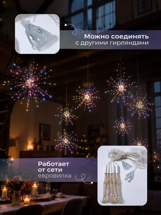 Vibe NY Гирлянда уличная,гирлянда в беседку, вариант, фото 7