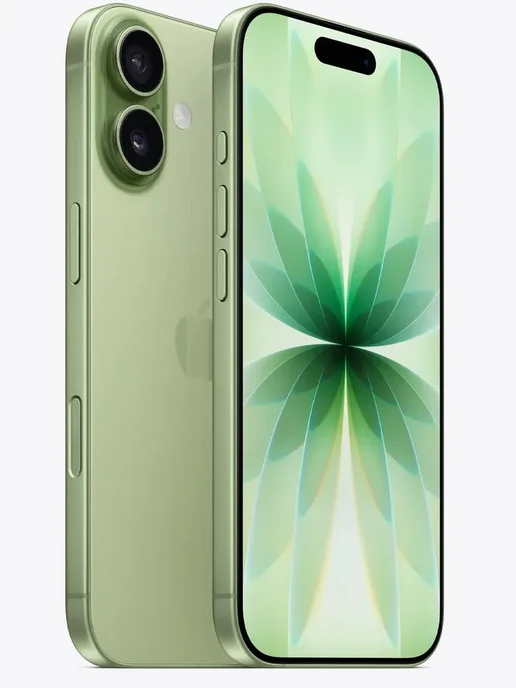 Смартфон Apple iPhone 17 256 ГБ, зеленый, фото 3