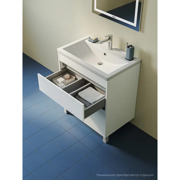 Фото товара на маркетплейсе wildberries Тумба для ванной напольная без умывальника, 70 см