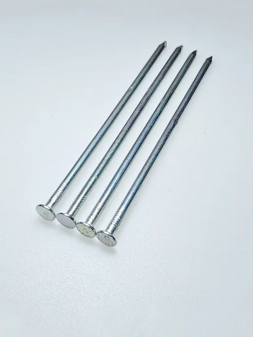 Konung Tools Гвозди строительные 4х120 оцинкованные ГОСТ4028 (1 кг), 4x120, 1 кг, фото 5