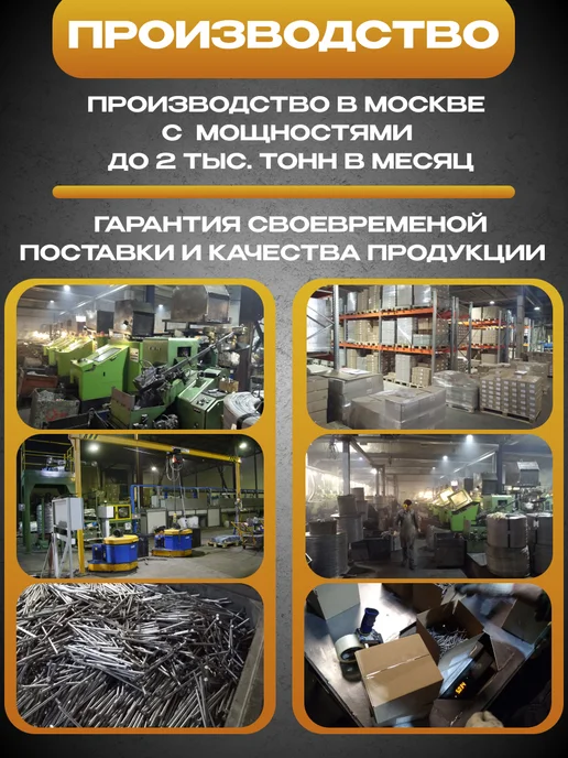 Восход-метиз Гвозди строительные 2,5х50, упаковка 5кг, 2.5x50, 5 кг, фото 5