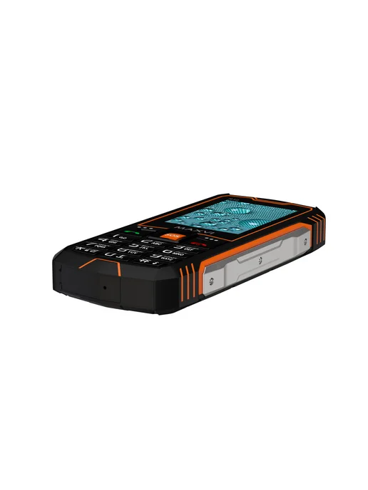Maxvi Телефон мобильный кнопочный 2.4", TN 1800 мА*ч R10 Orange, оранжевый, фото 4