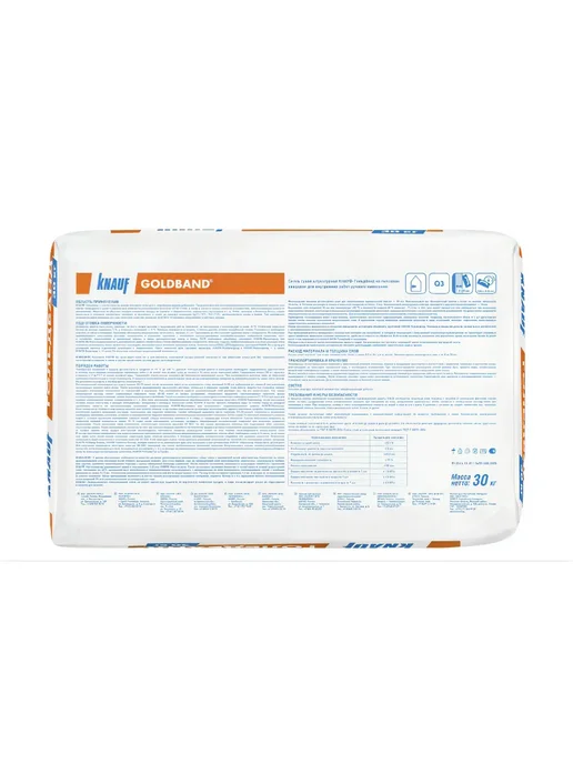 Knauf КНАУФ Гольдбанд штукатурка гипсовая (30кг), 30 кг, фото 3