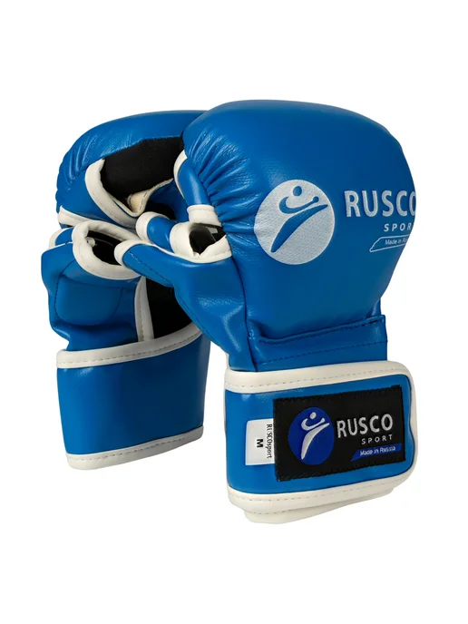 RUSCO SPORT Перчатки для единоборств карате, борьбы и ММА взрослые, вариант, фото 2