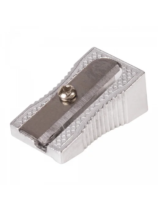 Brauberg 1шт. Точилка "Style", металлическая клиновидная, в коробке, 24 шт, фото 2