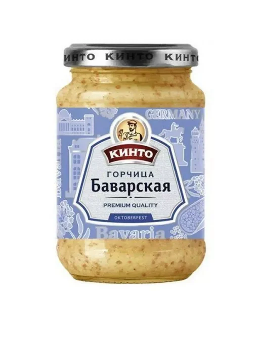 Кинто Горчица Баварская Oktoberfest, 170 мл, 2 штуки, 170 мл, 2 шт, фото 2