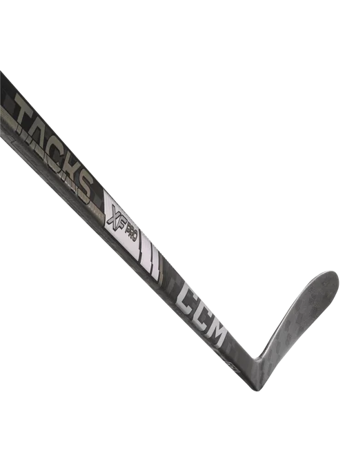 CCM Клюшка хоккейная Tacks XF Pro Grip Int Левый хват P28 F55, черный, фото 2