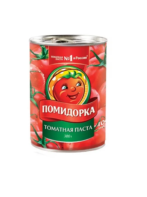 ПОМИДОРКА Паста томатная 380 г, 2 шт, 380 г, 2 шт, фото 2