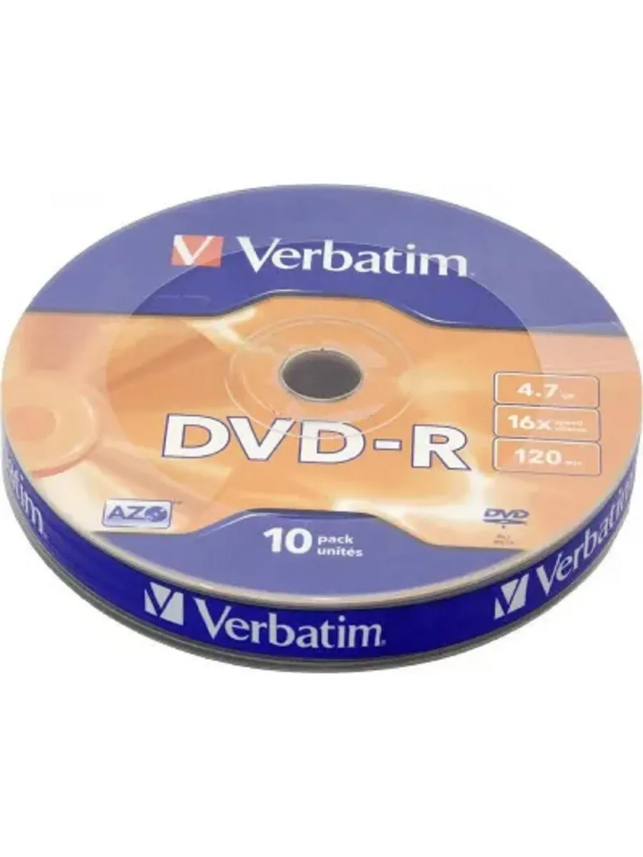Оптический диск DVD-R 43729 DVD-R