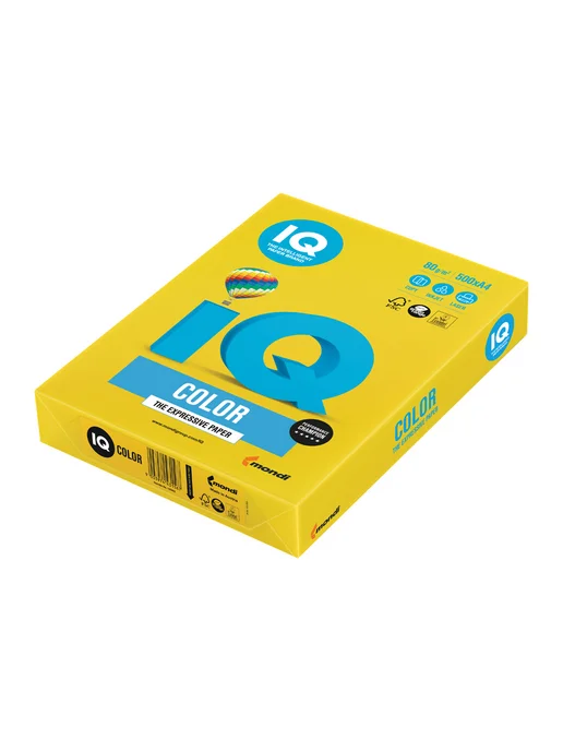 Бумага IQ A4, 80 г/м², 500 листов, 1 пачка