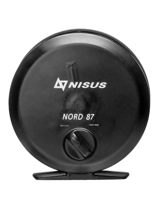 Nisus Катушка инерционная NORD (N-8008-12-87) 87mm 1+1 подшипник, черный, фото 3