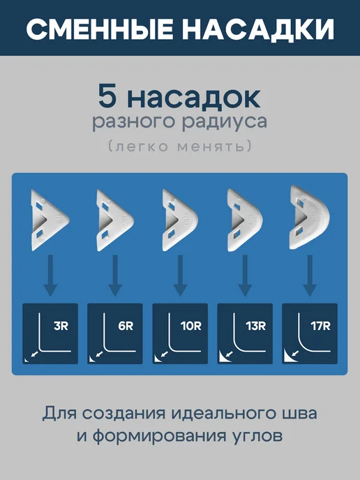 Baganium Шпатель строительный для герметика, вариант, фото 4