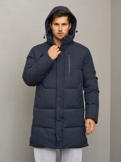 BoChikWear Пуховик зимний с капюшоном куртка удлиненная - фото 4