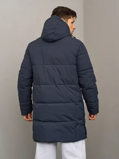 BoChikWear Пуховик зимний с капюшоном куртка удлиненная - фото 5