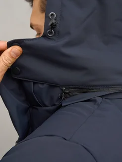 BoChikWear Пуховик зимний с капюшоном куртка удлиненная - фото 6