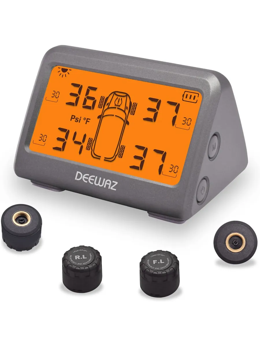 Датчики давления в шинах Deewaz Solar TPMS, внешние