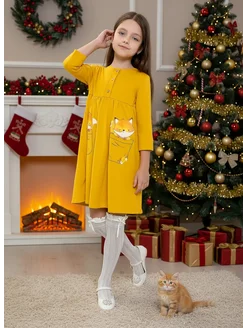 Платье в садик нарядное новогоднее