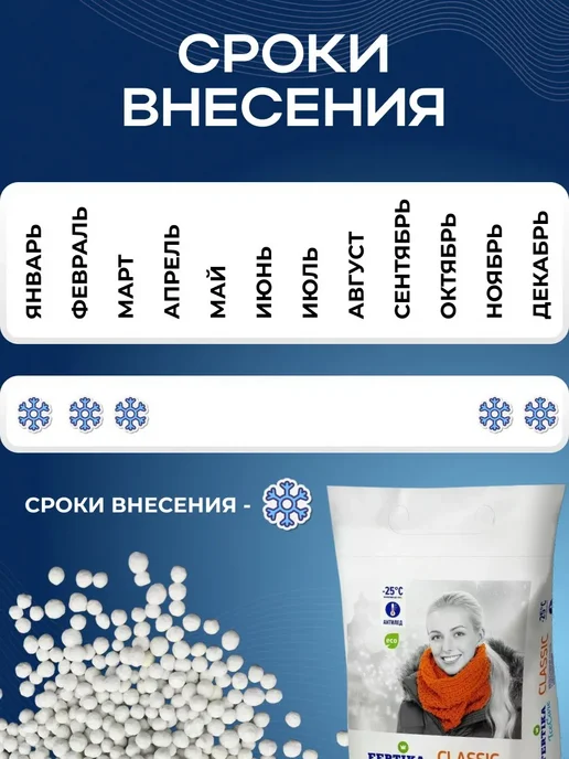 Fertika Антилед противогололедный реагент 5 кг, 10 кг, фото 7