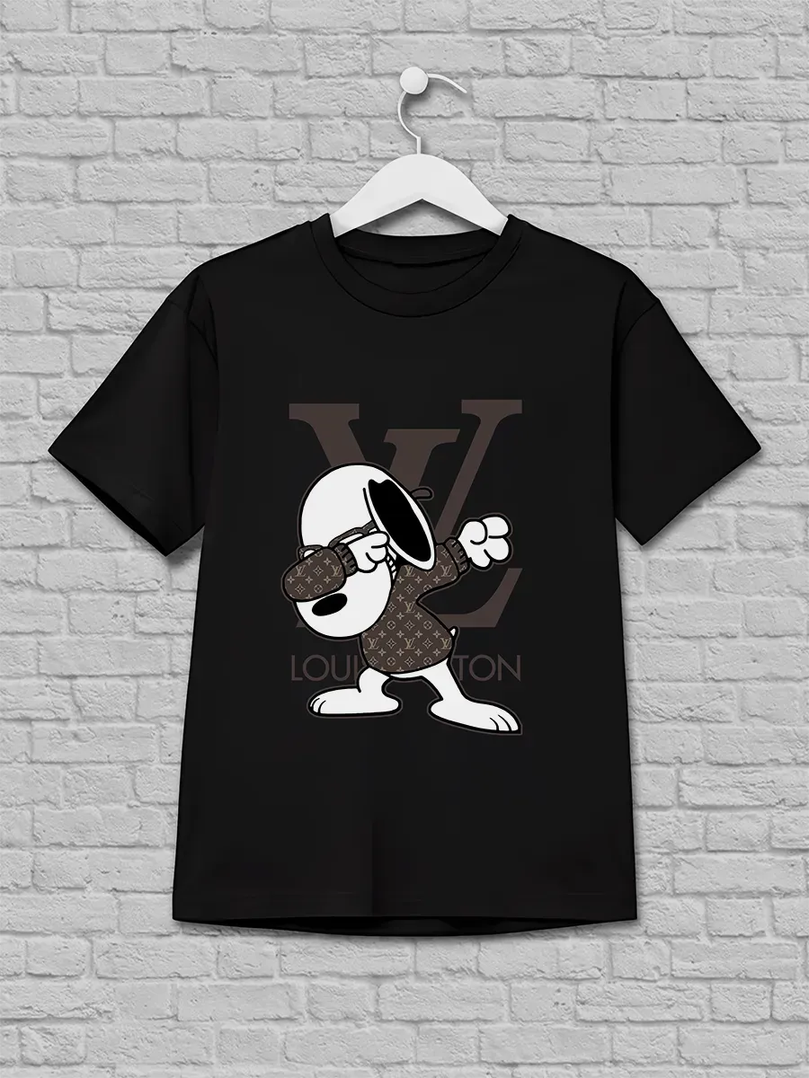 Футболка Собака Даб Peanuts Louis Vuitton Графика Мода