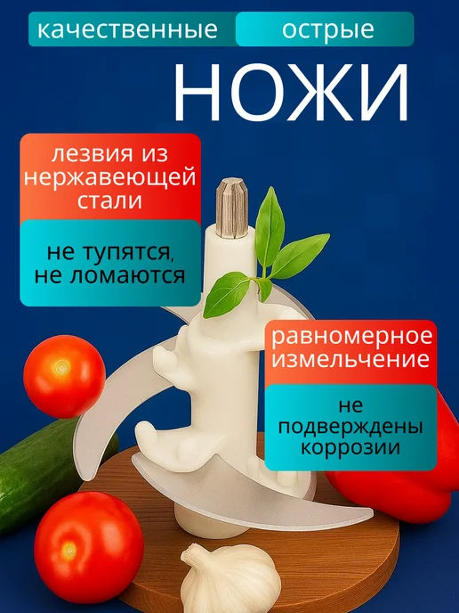 ТВОЙ.ДОМ Измельчитель электрический кухонный 5 литров, серый, фото 2