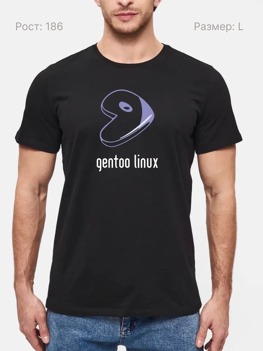 Футболка Gentoo Linux
