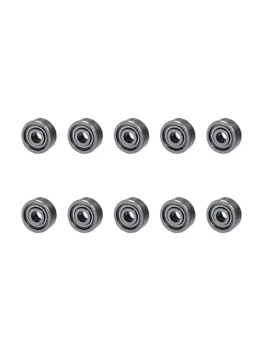 Подшипники 3x10x4 мм 10 шт 623zz вала из стали, 3x10x4 мм, 10 шт