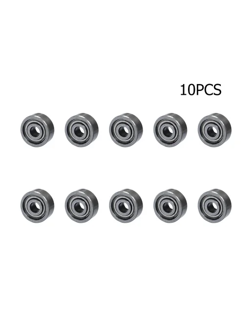 Подшипники 3x10x4 мм 10 шт 623zz вала из стали, 3x10x4 мм, 10 шт, фото 6