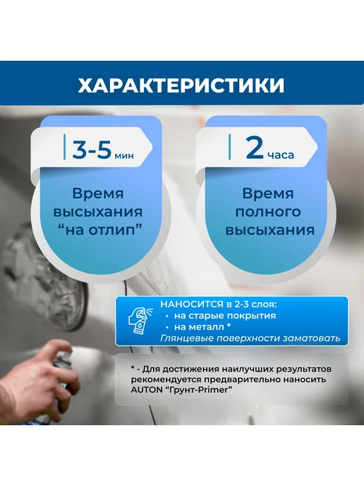 Комплект 1К Автоэмаль + 1К Грунтовка, 304 Наутилус, вариант, фото 8