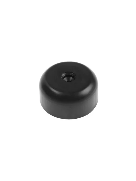Металлист Ножка мебельная №3 d50*25мм черная пластик, 10 шт, 50x25 мм, 20 шт, фото 2