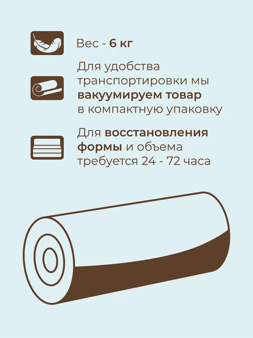 Топпер на диван ортопедический 160х200 см, 160x200 см, фото 7