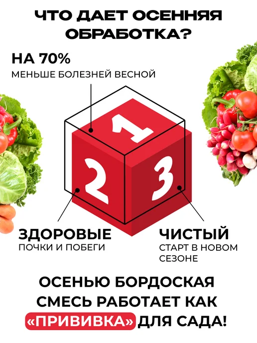 GREEN BELT Бордосcкая смесь для сада, от болезней растений 200 гр, 200 г, фото 2