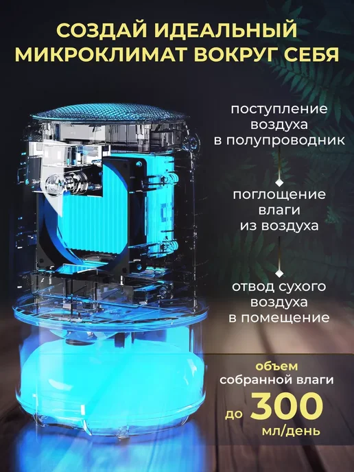 Осушитель воздуха, белый, фото 3