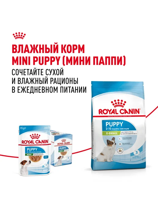 Сухой корм Royal canin Птица для собак, мелкие, щенки, 0,5 кг, фото 8