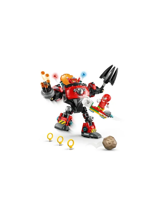 LEGO Конструктор Sonic 77005 Наклз против робота и Эггмана, черный, фото 5
