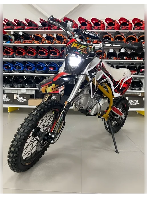 Питбайк PROMAX FIDET 145E PRO 17 14, красный, фото 2