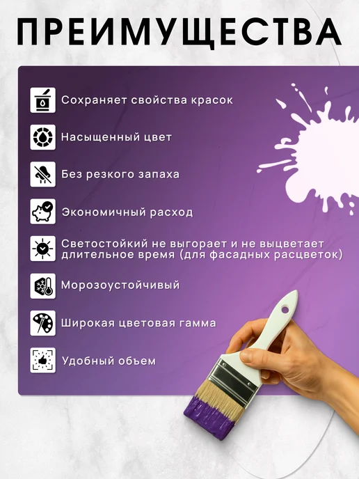 Колер №22 лаванда, Arteko, 500 мл для колеровки, 500 мл, фото 3