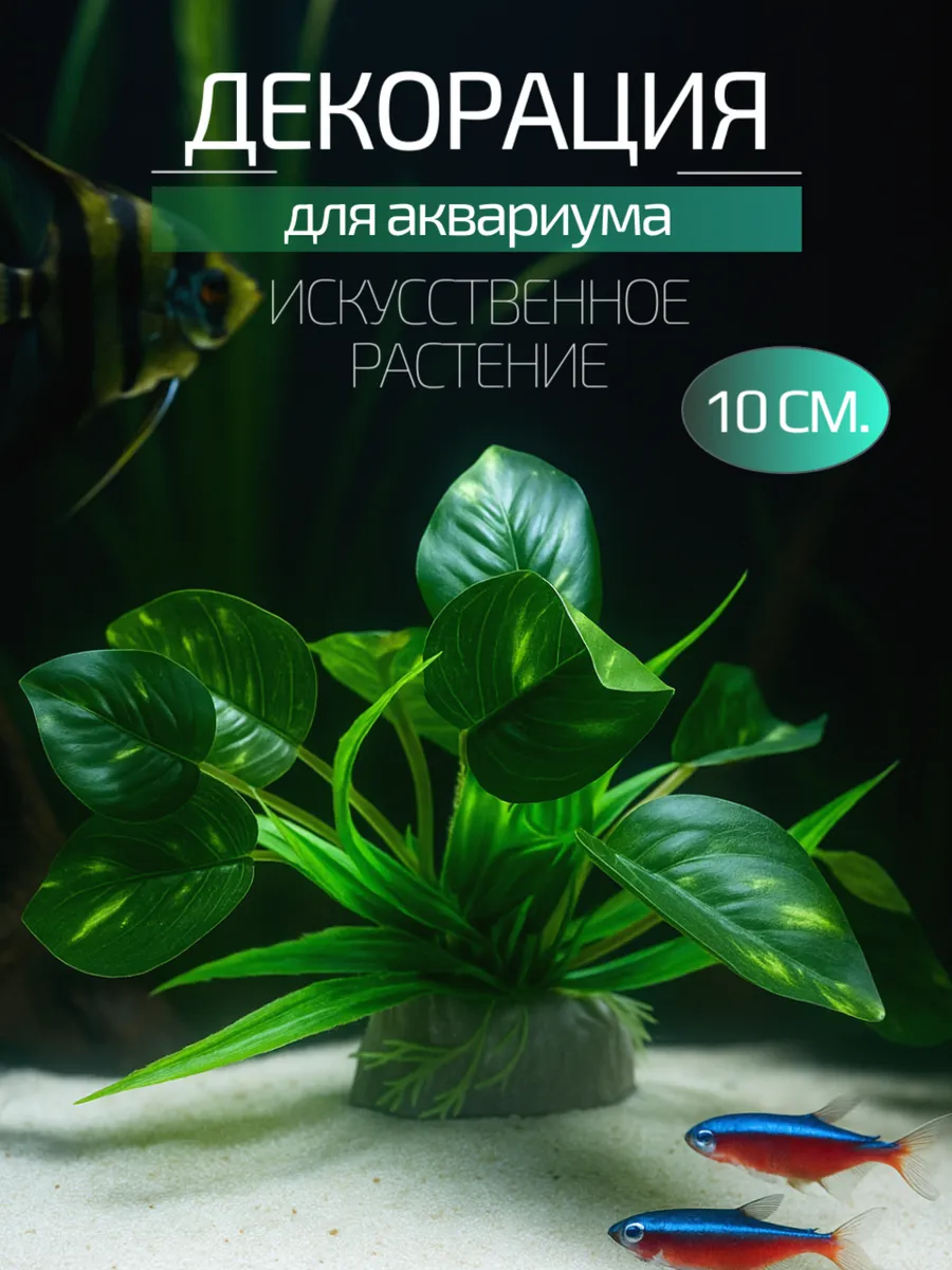 Декорация для аквариума 10 см.