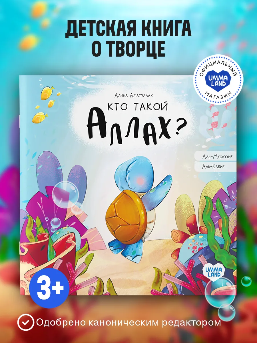 Книга Кто такой Аллах? Исламская сказка (Про черепашку)