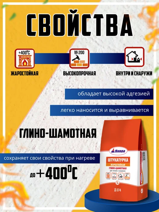 FORMULA PROF_STROY Штукатурка для печи жаростойкая, серый, фото 3
