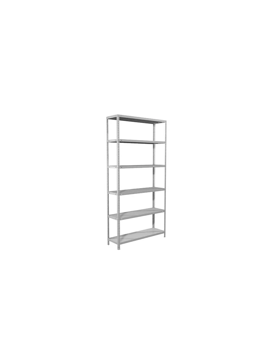Стеллаж для офиса металлический MS | 6 полок | 2200х1000х600
