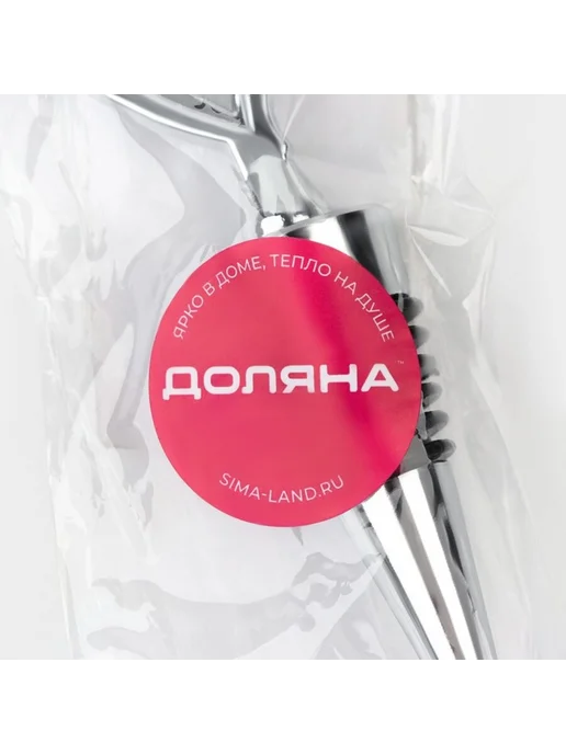 Уют for you Пробка для бутылки двойное сердце, 11,5 см, серебро, серебристый, фото 5