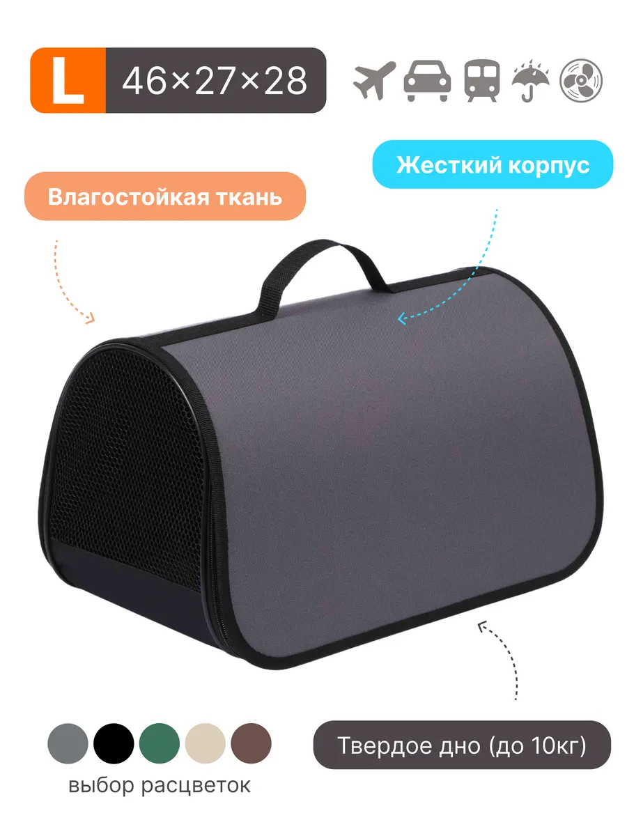 Сумка переноска для кошек и собак с ручкой